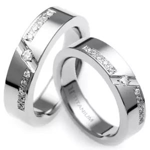 TW-281 DIA CO 다이아몬드 티타늄 커플링 반지 이니셜무료 무료배송 맞춤제작 평생AS