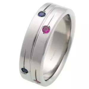 T-715 CO 티타늄 커플링 반지 이니셜무료 무료배송 맞춤제작 평생AS