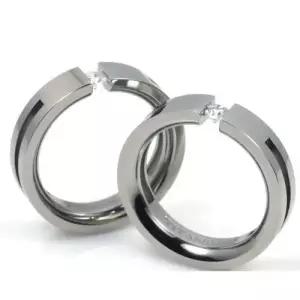 T-722 CE 티타늄 커플링 반지 이니셜무료 무료배송 맞춤제작 평생AS