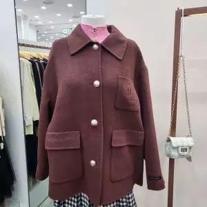 [무자크]금장단추울핸드메이드자켓MO1WJK17_GN