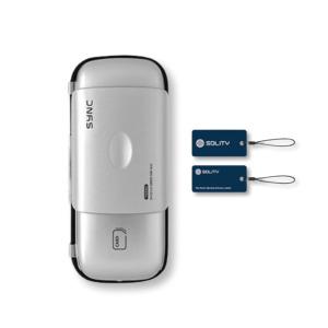 혜강 솔리티 클립형 TG330 번호키 카드키 유리문전용 강화도어