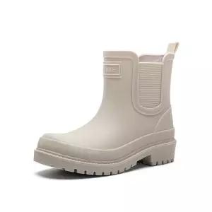 [BACKNINE] 여성신발 숏 레인부츠 첼시부츠 방수 패션장화 BN009