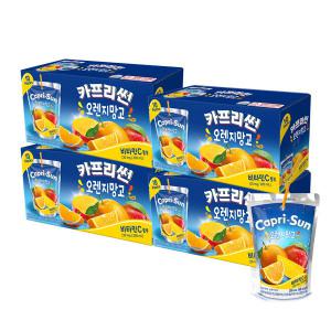 농심 카프리썬 오렌지망고 200mlx20팩+20팩(총40팩)