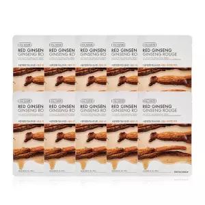 [10매] 더페이스샵 갈아만든 홍삼 마스크시트 20g