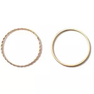 [오노마] ONM 실버주얼리반지 1P 얇은 레이어드 화이트 실반지 링 (S9595228)