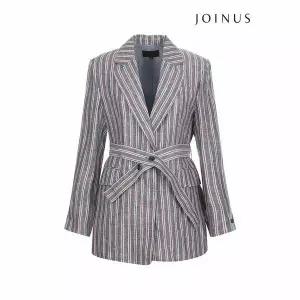 [하프클럽/조이너스]린넨 스트라이프 자켓_JAAU4-CJK100