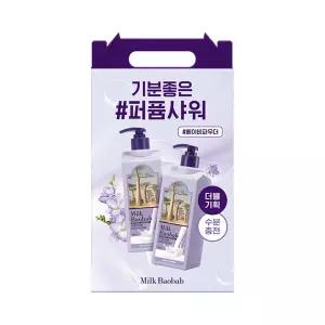 밀크바오밥 퍼퓸 바디워시 베이비파우더 더블 500ml+500ml 198479