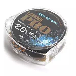 [마루후지]낚시방 마루후지 레전드프로/카본목줄(60m)/5중 코팅에 실크터치 가공