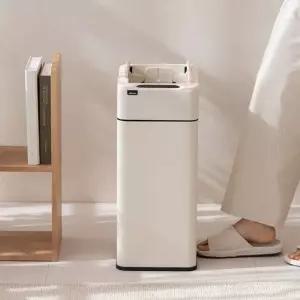 냄새차단 스마트 자동센서 휴지통 쓰레기통 30L 날개형)