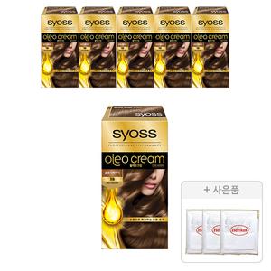 사이오스 올레오크림 3B 글로시베이지, 6개 + 증정(염색키트, 3개)