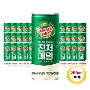 캐나다드라이 진저에일 250ml 30캔