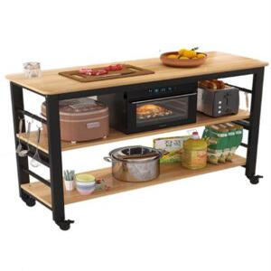 이동식조리대 주방 홈바 보조 테이블 간이 렌지대 선반