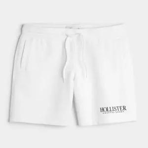 HOLLISTER 플리스 로고 그래픽 반바지 9인치