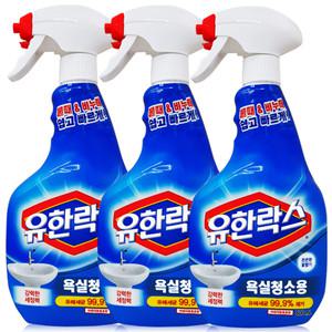 유한크로락스 유한락스 욕실청소용 600ml 3개