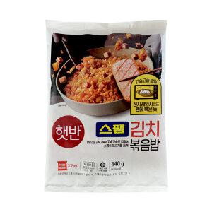 CJ제일제당 햇반 쿡반 스팸김치볶음밥 440g x3개