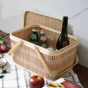 [텐바이텐]대나무 피크닉 바구니 2p