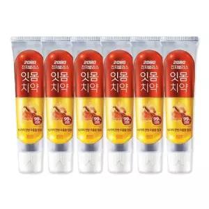 [텐바이텐]2080 진지발리스 골드진생 잇몸케어 치약 140g 6개입