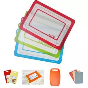 (3P) 재료별시트도마/국산/가벼운/편리한/휴대용/보관/실습용/수업/캠핑/얇은/주방/요리용/조리/컬러/칼라