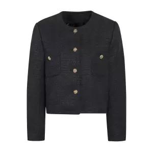 [롯데백화점]제이제이지고트 베이직 라운드 트위드자켓 GPAN0JK131-BS