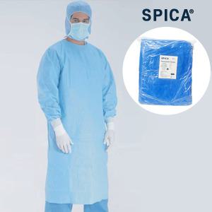 스피카 일회용 부직포 가운 격리 진료 위생가운 1BOX (100개입)