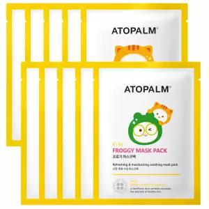 아토팜 키즈 와일드키티 마스크팩 5매+프로기 마스크팩 5매