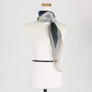 말벨트 국산 여성 가을신상 데일리 마름모 패션 스카프 DRN-WSC-0763-베이지