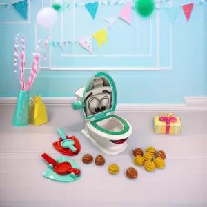 캐스B 똥똥슈팅 보드게임 변기에 똥던지기 발사대 새총놀이 2인용 장난감 어린이 가족