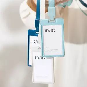 DELI 델리 ID카드 목걸이 홀더 세트 색상랜덤