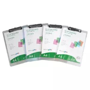 [보리보리/블루마토]클립보드판(와이어형 A4)-모델8030 색상랜덤