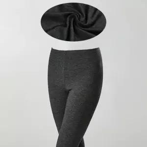 제임스딘 여성내복바지 겨울 보온내의 하의 9부 발열내복 회색