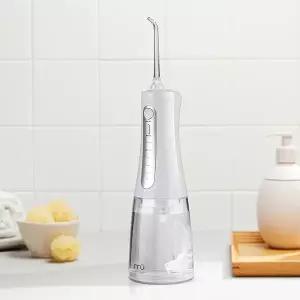 더뮤 포터블 무선 구강세정기 휴대용 물칫솔 치실 치간 세척기 MU-WP185SI (화이트)