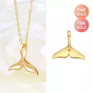 [골드피아] 14K/18K 럭키테일 펜던트