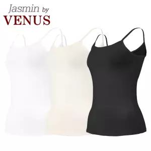 비너스 자스민 여성 면스판 끈나시 런닝 3매 6506