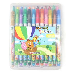 12색색연필 사인펜세트 / 곰곰이와친구들 컬러링세트
