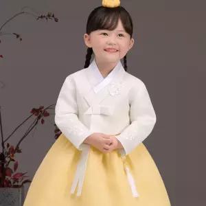 [더예한복] QT60002-나리봄봄 여아한복 아동한복