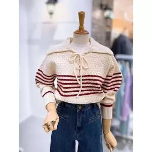 [NS홈쇼핑][레코브]스트랩 빅카라 스웨터(LG31E2KN501X)[34882855]