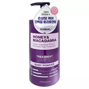 쿤달 허니 앤 마카다미아 네이처 트리트먼트 대용량 베이비파우더 718ml 1개