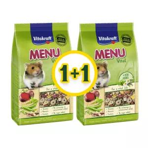 (1+1)비타크래프트 프리미엄 메뉴 햄스터사료 400g