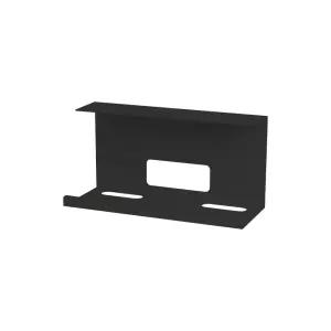 멀티탭 공유기 무타공 거치대 대형플러스 다크그레이 책상 선반 고정형 전선 정리 콘센트 정리함