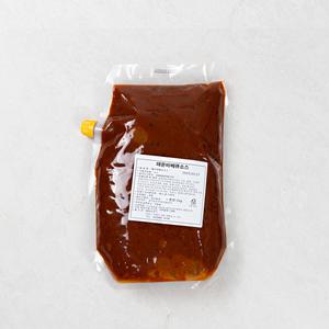 유니푸드 매운바베큐소스 2kg 업소용 불닭 매운소스