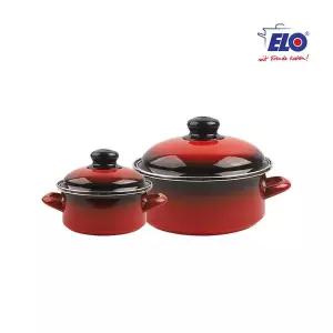 ELO 빨강법랑 2종 일반형 14cm+18cm