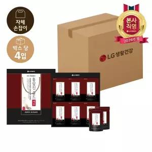 LG설식품선물세트 리튠 홍삼진 제로 골드 50MLx24포 x 4개