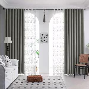 [대형]지나송 프리미엄 호텔식 시그니쳐 암막커튼 풀세트 (총2세트)_안방 or 작은거실