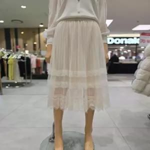 [에고이스트] 레이스 포인트 샤 스커트  ER2JS-301