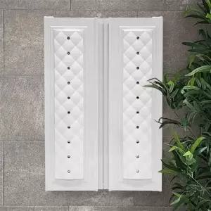 화이트 욕실 화장실 수납장 수건장 엠보큐빅 AJBATH 화장실수납장