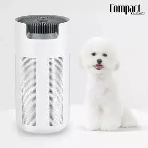 컴팩트홈 타워형 공기청정기 360도 서라운드 저소음 취침모드 항균 탈취 UV살균 헤파필터