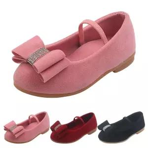 키즈트리 여아 키즈 아동 유아 초등 학생 어린이 구두 플랫 슈즈 XZ-495