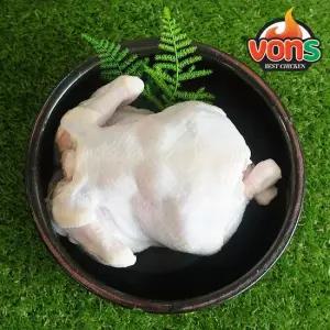 [본스치킨] 100  국내산 생닭 통닭 백숙용 1100gX2마리