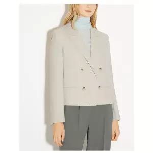 [하프클럽/쉬즈미스]고감도 피크드 칼라 오픈 자켓