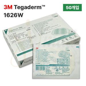 3M 테가덤 방수밴드 1626W 50매(1박스) 멸균 투명 의료용 테이프 반창고 상처 드레싱 밴드